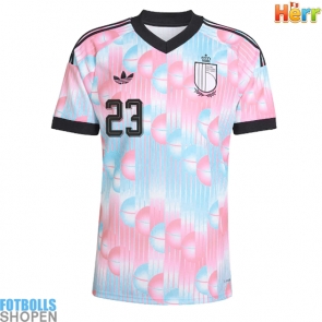 Billiga Belgien Michy Batshuayi #23 Bortatröja VM 2026 Kortärmad